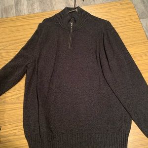 American Eagle Quarter Zip Sweaters